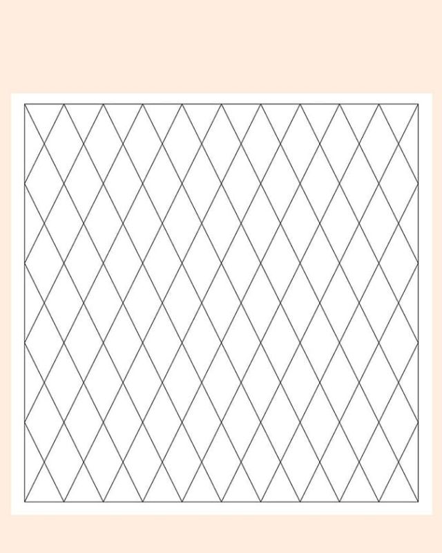 2″ Diamond Grid Panel