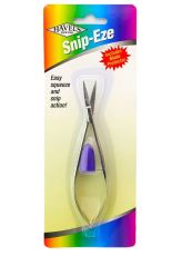 Notions – Havel’s Sewing Snip-Eze. Easy squeeze and snip action. Includes blade protector.